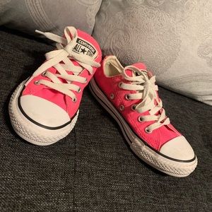 Kids Hot Pink Converse